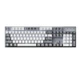 Клавіатура ігрова GamePro Genesis Metallic MK144G механічна 104 клавіші USB-C Outemu Red Gray - зображення 1