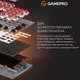 Клавіатура ігрова GamePro Genesis Metallic MK144G механічна 104 клавіші USB-C Outemu Red Gray - зображення 5