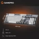 Клавіатура ігрова GamePro Genesis Metallic MK144G механічна 104 клавіші USB-C Outemu Red Gray - зображення 10