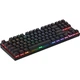 Клавіатура ігрова Hator Icefall Mecha TKL Wireless Rainbow механічна 87 клавіш Red Switch Black (HTK287UA) - зображення 3