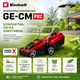 Газонокосилка аккумуляторная Einhell PXC GE-CM 18В 32 см без АКБ та ЗУ Красный (3413256) - изображение 2