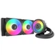 Система рідинного охолодження Arctic Liquid Freezer III Pro 240 A-RGB 4-pin 2x120 мм Чорний (ACFRE00182A) - зображення 1