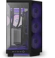 Корпус NZXT H6 Flow RGB (CC-H61FB-R1) / Mid-Tower / ATX, Micro-ATX, Mini-ITX / 3x120mm ARGB / 1xUSB Type-C / Без БЖ / Чорний - зображення 4
