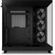 Корпус NZXT H6 Flow RGB (CC-H61FB-R1) / Mid-Tower / ATX, Micro-ATX, Mini-ITX / 3x120mm ARGB / 1xUSB Type-C / Без БЖ / Чорний - зображення 12