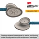 Стетоскоп 3M Littmann Lightweight II S.E. 71см Синий Б/В k2 - изображение 3