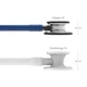 Стетоскоп 3M Littmann Classic III 69см Синій k1 - зображення 5