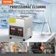 Ультразвуковой очиститель Vevor Ultrasonic Cleaners 2L KZ-D2 Silve k1 - изображение 3