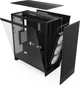 Корпус NZXT H7 Flow All / Mid-Tower / ATX, E-ATX / RGB / 3x120мм вент. / Скляне вікно / Чорний - зображення 9