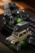 Мини FPV машинка на радиоуправлении KFPLAN KF32 1:64 4WD с Wi-Fi камерой (Коричневый) - изображение 10