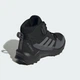 Детские Туристические ботинки Terrex Ax4r Mid Rain.Rdy adidas IF6517 28 (28 EUR) черный (4067888887181) - изображение 6