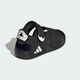 Дитячі Сандалі ADILETTE 3 INFANTS adidas HQ0113 27 (27 EUR) чорний (4068806139214) - зображення 6