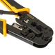 Кліщі обтискні для конекторів Ingco Industrial HMPCN2468R 200 мм - зображення 5