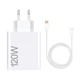 Зарядний пристрій Xiaomi 120W Charger + USB Type-C Cable White (BHR6034EU) - зображення 1