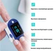 Пульсоксиметр Pulse Oximeter LK-87 на палец, измерение уровня кислорода в крови, пульсометр - изображение 2