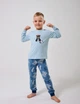 Піжама для хлопчика SMIL 104553-1 Блакитний р.116 - зображення 3