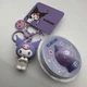 Брелок для ключів Kuromi anime куроми ліхтарик аніме LED кролик Hello Kitty - зображення 1