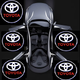 Подсветка дверей проекция для Тойота 4 штуки на 4 двери Toyota 3d - изображение 1