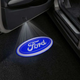 Подсветка дверей проекция форд Ford 2 штуки стеклянная линза - изображение 7