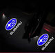 Підсвітка дверей субару проєкція для Subaru Forester, Outback, Legacy, Impreza 2 штуки на 2 двері HD 3D скляна лінза - зображення 8