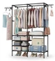 Вішак для одягу Simple Coat Rack Double Row з полицями - изображение 1