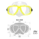 Маска для дайвинга детская Marlin Junior Yellow (013133) - изображение 5