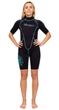 Женский Гидрокостюм 2,5 мм Marlin Malibu Shorty Lady Aqua Blue/Black 2,5 мм XS - изображение 2