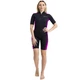Жіночий гідрокостюм 2 мм Marlin Costa Shorty Lady 2 мм Black/Violet XS - зображення 2
