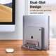 Підставка для ноутбука UGREEN LP258 Vertical Laptop Stand (Dual-slot)(UGR-60643) - зображення 7