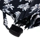 Парасолька жіноча Fulton L340 Miniflat-2 Black and White Floral (Черно-белые цветы) - зображення 8