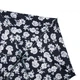 Парасолька жіноча Fulton L340 Miniflat-2 Black and White Floral (Черно-белые цветы) - зображення 9