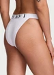 Трусики Victoria's Secret Exploded Logo Cotton 90s Brief XS белый (00434232QBFXS) - изображение 2