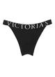 Трусики Victoria's Secret Exploded Logo Cotton 90s Brief XL черный (360000434232QB4XL) - изображение 4