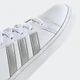 Дитячі Кросівки Grand Court Lifestyle Tennis Lace-Up adidas GW6506 39 (39 1/3 EUR) білий (4065426173314) - зображення 9