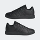 Детские Кроссовки Grand Court Lifestyle Tennis Lace-Up adidas FZ6159 31.5 (31.5 EUR) черный (4066746170137) - изображение 8