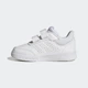 Дитячі Кросівки Tensaur Hook and Loop adidas GW1990 26.5 (26.5 EUR) білий (4065426042344) - зображення 6