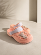 Крокси, сабо Gipanis для девочки Розово-персиковый 35 (21,5 см) (gp009 pink) - изображение 1