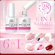 UV/LED гель/база/клей BORN PRETTY 6-в-1 для укрепления и наращивания гелевыми типсами 15 мл прозрачный - изображение 8