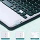 Чохол клавіатура для Xiaomi Redmi Pad 2 11 2025 Bluetooth Keyboard Фіолетовий - зображення 4