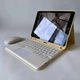 Чохол-клавіатура CaseFashion в комплекті з мишкою для iPad 11 (A16) (2025) Yellow/White - изображение 1