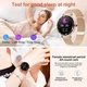 Смарт-часы женские Smart Watch Gold с AMOLED экраном с Bluetooth звонками тонометром пульсометром кислородом крови и 2 ремешками - изображение 6