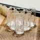 Набір склянок для напоїв Crinkle Glass 6 штук по 270 мл HP-17-62 (LG-HP-17-62) - изображение 2