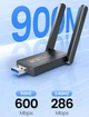 WIFI6 адаптер AX900 + Bluetooth 5.4 USB 3.0 Toocki TB07A USB 2 антенны - зображення 3