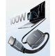Кабель Type-c - Type-c 100W 1М Toocki Retractable Charging Cable C-C100W 1m - зображення 6