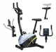 Велотренажер для дома Urbogym OXYGEN YELLOW до 120 кг с системой магнитного сопротивления Черный с желтым - изображение 1
