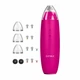 Микродермабразионное устройство для удаления черных точек GESKE MicroDermabrasion Blackhead Remover 7в1 фуксия - изображение 3