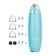 Микродермабразионное устройство для удаления черных точек GESKE MicroDermabrasion Blackhead Remover 7в1 бирюзовое - изображение 3