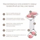 Роллер-массажер для лица и тела с розовым кварцем GESKE SmartAppGuided Rose Quartz Face & Body Roller 5в1 жемчужный - изображение 3