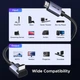 Кабель Ugreen HD188 HDMI 2.1 8K 60Hz Ultra High Speed з кутовим кріпленням для PS5 та Switch, підтримує Dolby Vision 3m Grey (85242) - зображення 10