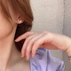 Женские серьги No Brand 2155 золотистые - изображение 3