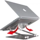 Подставка для ноутбука до 17.3" OfficePro LS111G, Grey - изображение 2